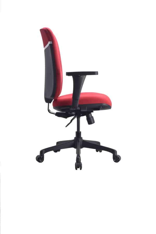 כיסא משרדי דגם Sol צבע אדום
