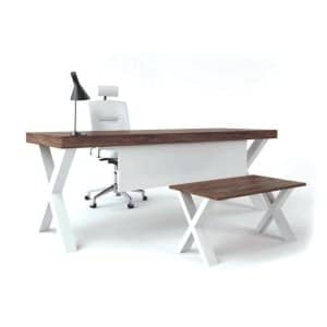 שולחן משרדי דגם X עבה