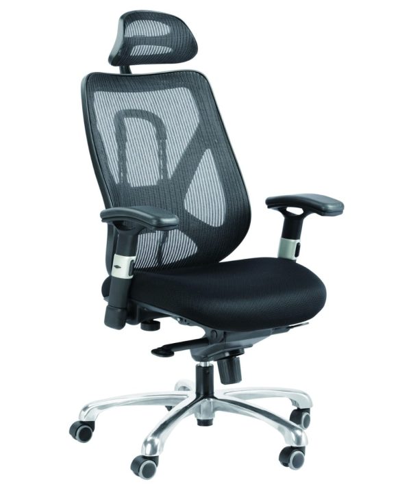 כיסא מנהל גב רשת יהלום